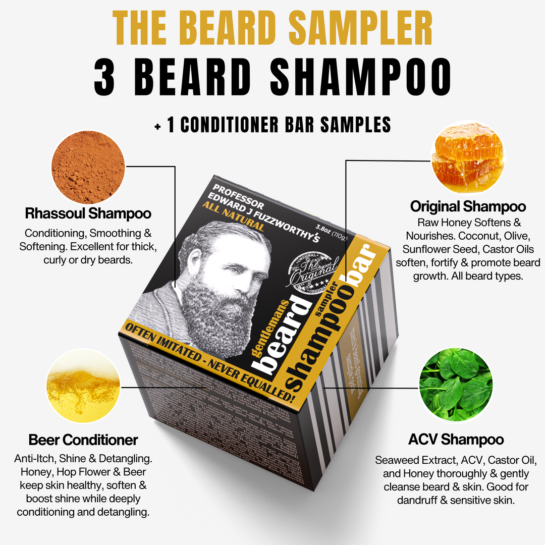 Beard Shampoo Bar Sampler Kit