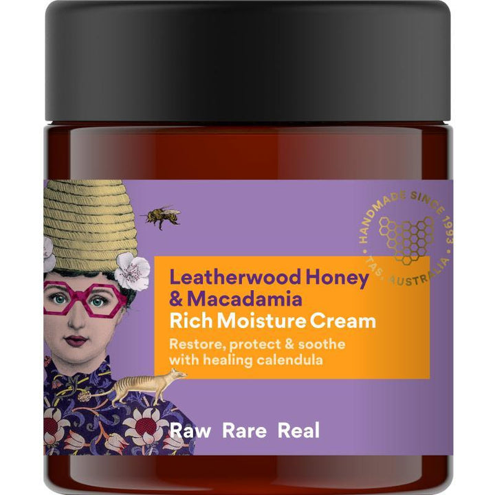 Beauty and the Bees Leatherwood Honey & Macadamia Rich Moisture Cream