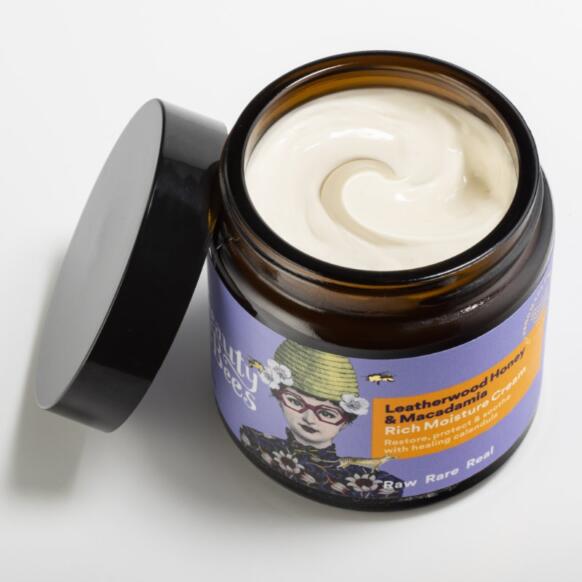 Leatherwood Honey & Macadamia Rich Moisture Cream Beauty and the Bees 